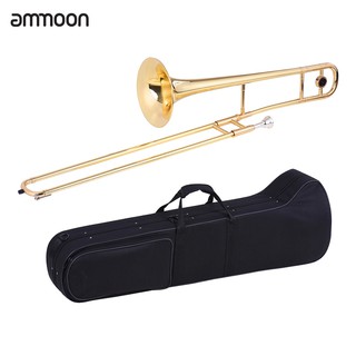 สินค้า ammoon alto trombone bb tone b flat อุปกรณ์เสริมเครื่องดนตรี