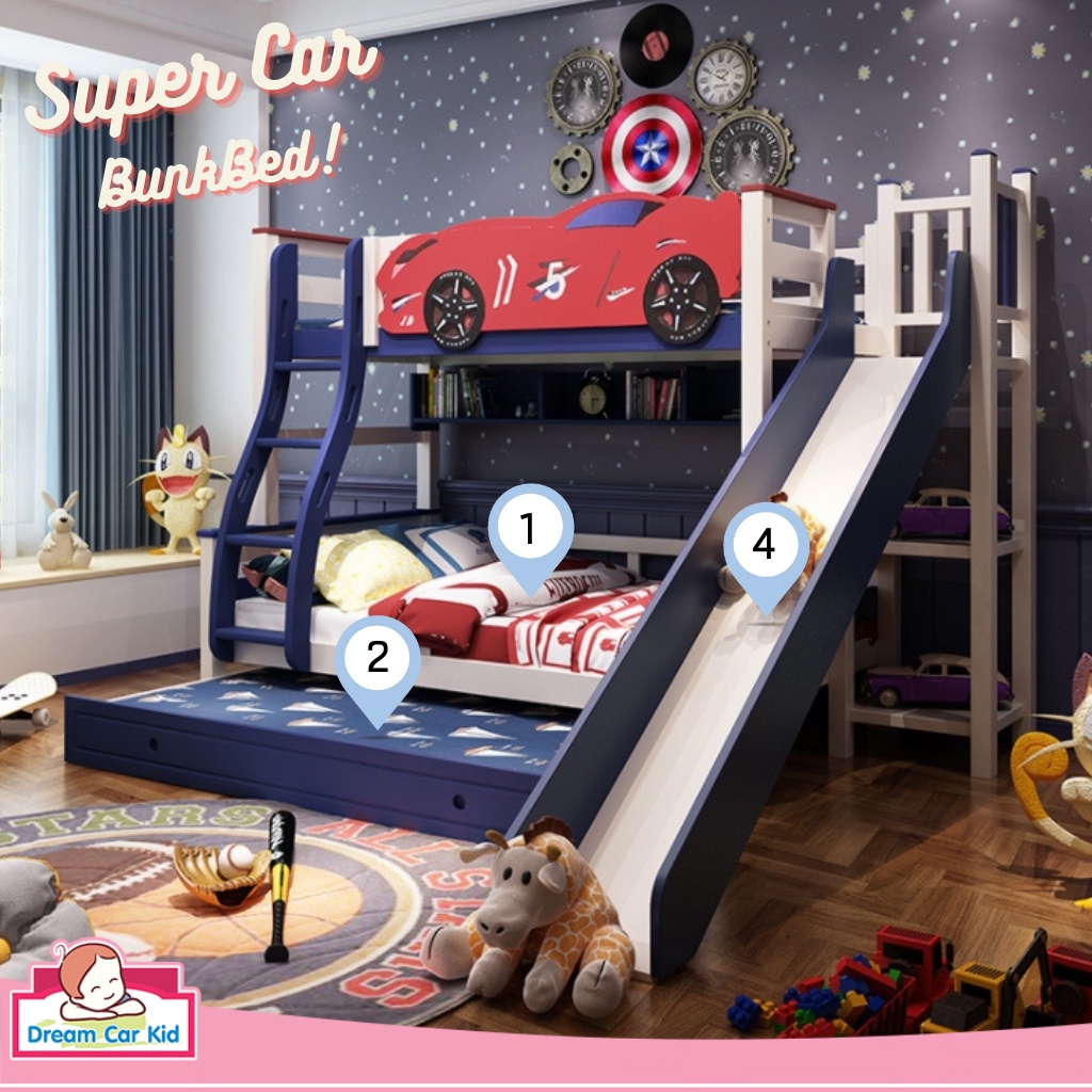 เตียง-2-ชั้น-super-car-bunk-bed-5-ฟุต-สีขาว-น้ำเงิน