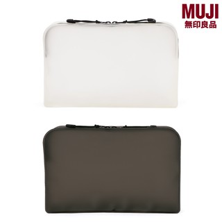 ภาพหน้าปกสินค้าMUJI(มูจิ) กระเป๋าซิปพลาสติก TPU สีขาวและสีดำ ซึ่งคุณอาจชอบราคาและรีวิวของสินค้านี้