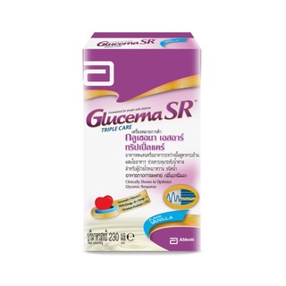 ภาพหน้าปกสินค้าGLUCERNA SR กลูเซอนา เอสอาร์ ทริปเปิ้ลแคร์ อาหารทดแทนสูตรครบถ้วน กลิ่นวานิลลา สำหรับผู้ป่วยเบาหวาน ชนิดน้ำ ขนาด 230 มล. ที่เกี่ยวข้อง