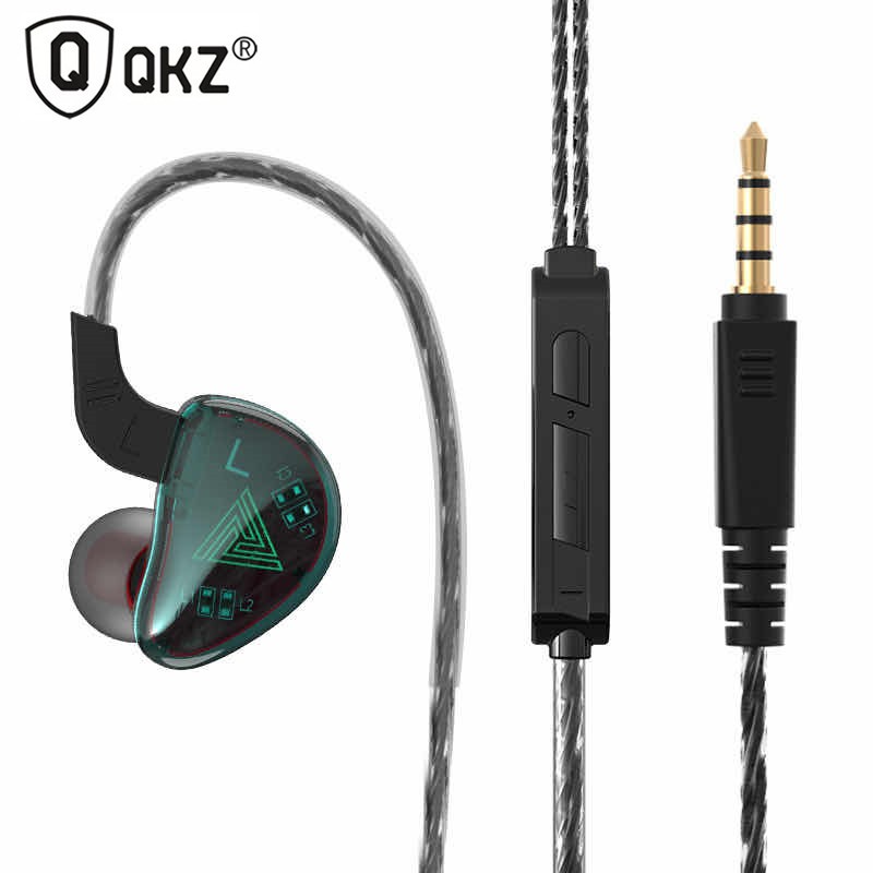 ภาพหน้าปกสินค้าหูฟัง QKZ รุ่น AK9 in ear Stereo สายยาว 1.2 เมตร Small Talk เสียงดี เบสแน่น ไมด์โคโฟน