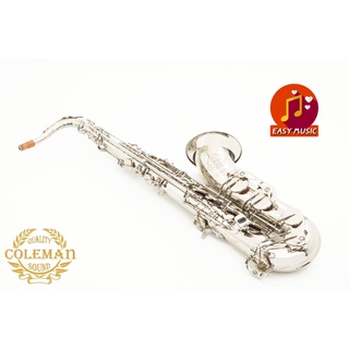 แซกโซโฟน Saxophone Tenor Coleman CLC-553T Nickel Plated