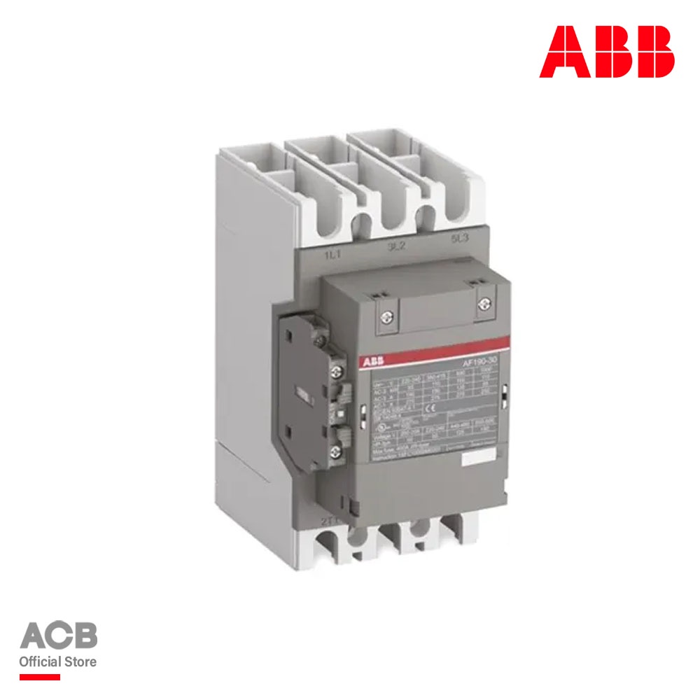 abb-af-range-af265-3-pole-contactor-400-a-230-v-ac-coil-3no-132-kw-รหัส-af265-30-11-13-1sfl547002r1311-เอบีบี