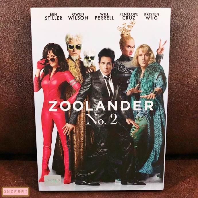 DVD Zoolander No.2 (2016) ซูแลนเดอร์ 2 (DVD มีเสียงไทย/อังกฤษ ซับไทย ...