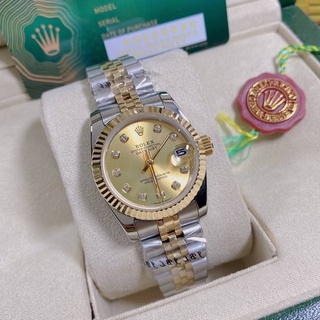 นาฬิกาข้อมือผู้หญิง  งานสวยมาก รายละเอียดเป๊ะปั้มทุกจุด Size 31mm