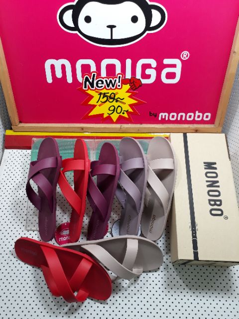 ภาพหน้าปกสินค้ารองเท้า MONOBO รุ่น moniga ivy (ไอวี่) สุดเก๋ ลดพิเศษ จากร้าน abc.prasert บน Shopee