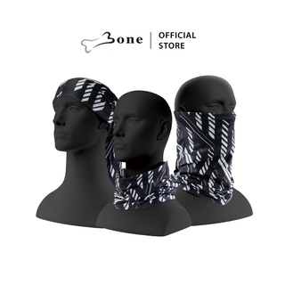 [Bone] ผ้าบัฟ ผ้าพันคอกันแดด/กันฝุ่น (Neck Gaiter Face Mask) : สำหรับขี่จักรยานหรือทำกิจกรรมกลางแจ้ง / ระบายอากาศได้ดี / ป้องกันแสง UV