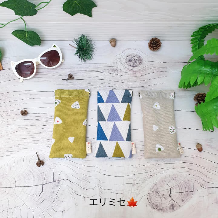 handmade-ซองแว่น-ผ้าไทย-แพทเทิร์นญี่ปุ่น