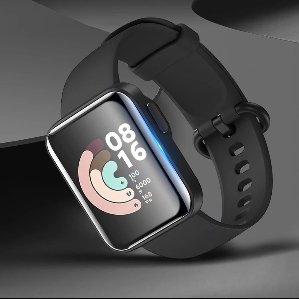 ภาพสินค้าฟิล์มกันรอยหน้าปัดนาฬิกาข้อมือ แบบไฮโดรเจลนิ่ม ป้องกันเต็มรูปแบบ สำหรับ Xiaomi Redmi Watch 2 Lite Xiaomi Mi Watch Lite จากร้าน moyte.th บน Shopee ภาพที่ 5