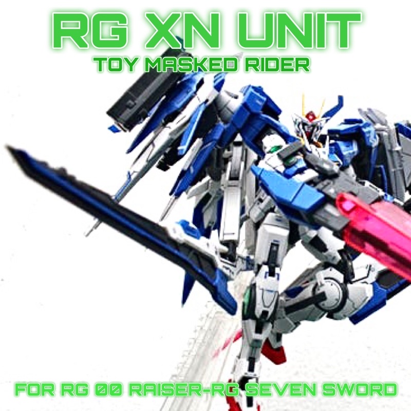 พาร์เสริม RG XN UNIT สำหรับ RG 1/144 OO RAISER GUNDAM/ส่วนเสริม GN ...
