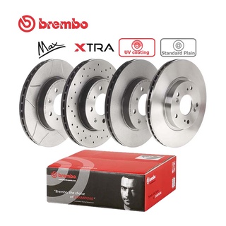 จานเบรค BREMBO TOYOTA HILUX REVO PRERUNNER [2WD, 4WD], SMART CAB [4WD] [โตโยต้า ไฮลักซ์ รีโว่] ปี 15-&gt; (ขายแยก 1 ใบ)