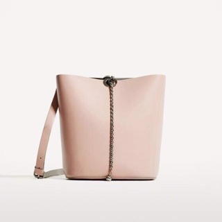 💓ZARA JOIN LIFE BUCKET BAG WITH CHAIN DETAIL💓