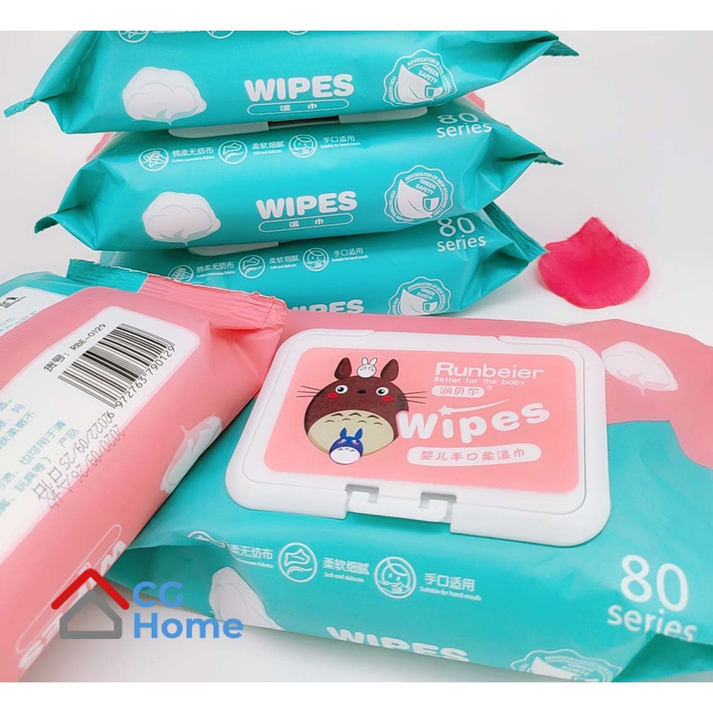 baby-wipes-กระดาษทิชชู่เปียก-ทิชชู่ขนาดพกพา-สำหรับเด็กและผู้ใหญ่
