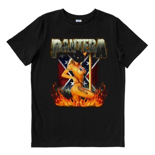 เสื้อยืดโอเวอร์ไซส์Pantera - TEXAS GIRL เสื้อผ้าเด็กผู้หญิง | เสื้อยืด พิมพ์ลายวงดนตรี | เพลงเมอร์ช | Unisex | วงดนตรี M