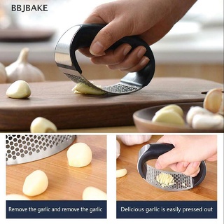 [cxFSBAKE] Stainless Steel Manual Garlic Press Crusher Squeezer Masher Kitchen-Tool  KCB