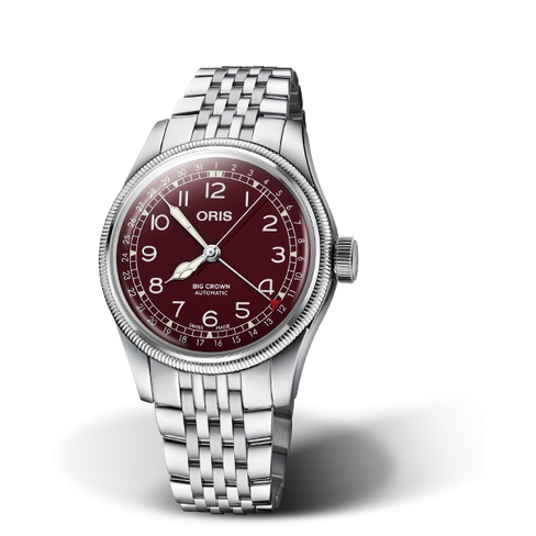 oris-big-crown-pointer-date-สีแดง-40mm-01-754-7741-4068-07-8-20-22-avid-time-โอริส-ของแท้