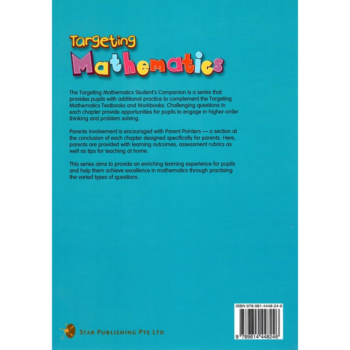 หนังสือเสริม-targeting-maths-students-companion-2b-homework-ป-2-เทอม-2-มีเฉลยท้ายเล่ม