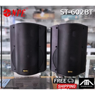 NPE V-ST602BT (ราคาต่อ1คู่ 2ใบ)ตู้ลำโพงพร้อมขาแขวนผนัง6นิ้ว NPE V ST602BT ตู้ลำโพง6นิ้ว มีLINE ตู้ลำโพงแขวน