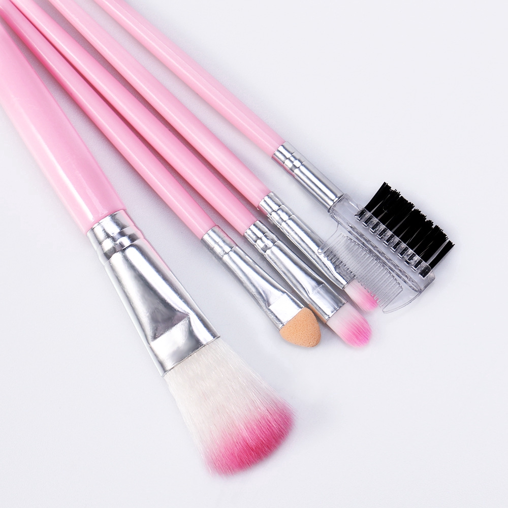 cod-พร้อมส่ง-otwoo-แปรงแต่งหน้าสีชมพูอุปกรณ์แต่งหน้า-5-เพซ-makeup-brush-set-5-pecs-1888