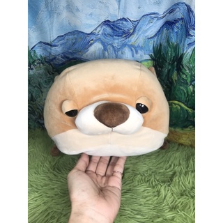 Kwauso Otter Tan Large NAT Super Soft Marshmallow ตุ๊กตา นาก เนื้อมาช ขนาดใหญ่