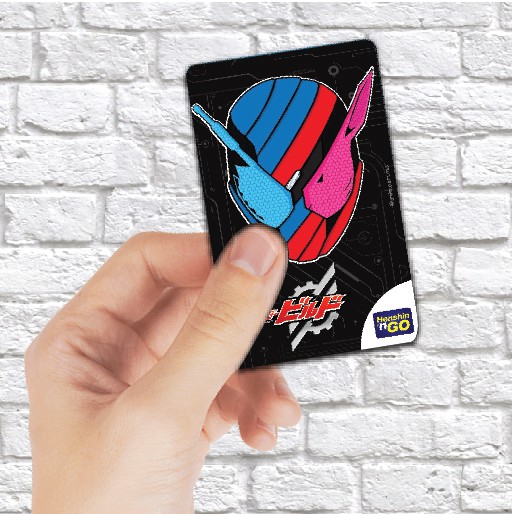 สติกเกอร์การ์ด Kamen Rider Build Rabbit Tank Masked Rider Head ...