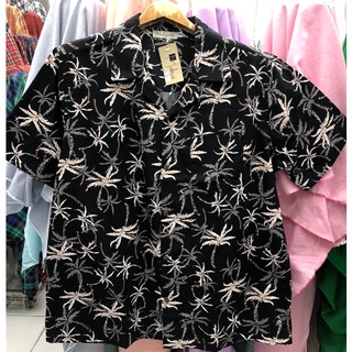 เสื้อเชิ้ตฮาวายเสื้อฮาวายวินเทจCotton 100%M0018