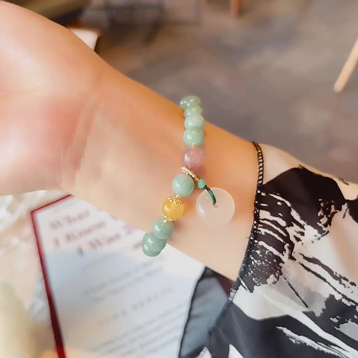 desmondri-สร้อยข้อมือหยก-เครื่องประดับ-ของขวัญ-ย้อนยุค-มรกต-กําไลข้อมือ-พู่-สไตล์จีน-เครื่องประดับทอมือ-เชือกผู้หญิง-กําไลข้อมือ