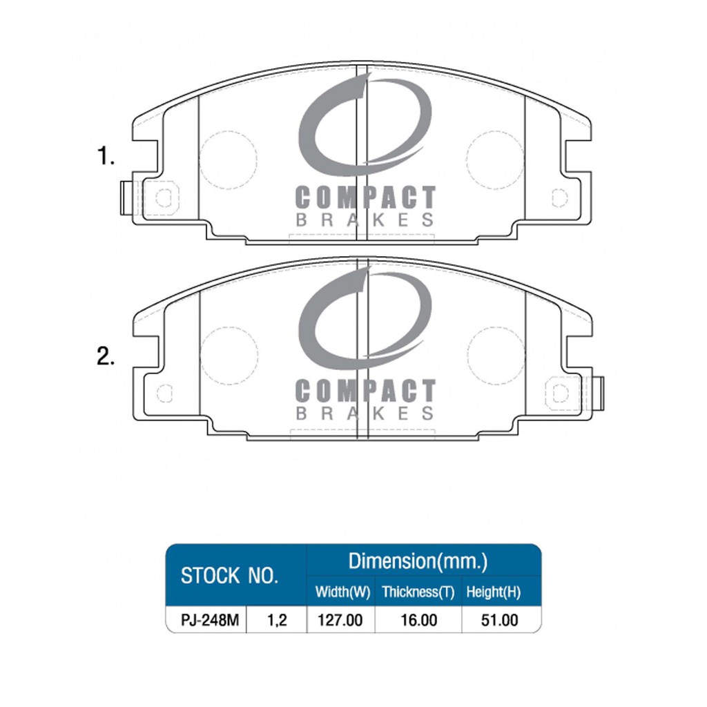 compact-brakes-kenji-one-ผ้าเบรคหน้า-isuzu-tfr-2500-rodeo-4wd-cameo-2wd-ปี1990-1999-kjy-248