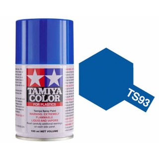 Tamiya Spray Color สีสเปร์ยทามิย่า TS-93 PURE BLUE 100ML