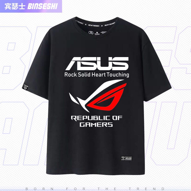 [COD]ASUS Gamer Kingdom ROG Prodigal Eyes โลโก้เสื้อผ้าผู้ชายและผู้หญิง ...
