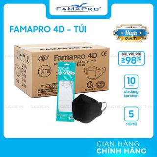 Famapro 4D Mask แมสตรานกฟ้า 4ดี ฟามาโปร ทรงเกาหลี สวยสุดฮิต 10สี พร้อมส่งไม่ต้องรอ
