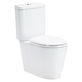 Sanitary ware 2-PIECE TOILET COTTO C16827 3/4.5L WHITE sanitary ware toilet สุขภัณฑ์นั่งราบ สุขภัณฑ์ 2 ชิ้น COTTO C16827