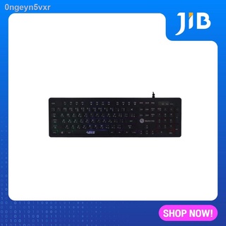 JIB KEYBOARD (คีย์บอร์ด) NEOLUTION E-SPORT AGIS (MEMBRANE) (RAINBOW LED)