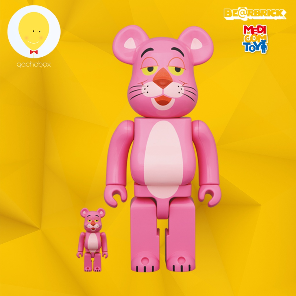 即発送】BE@RBRICK PINK PANTHER 100％ & 400％（BE@RBRICK PINK  