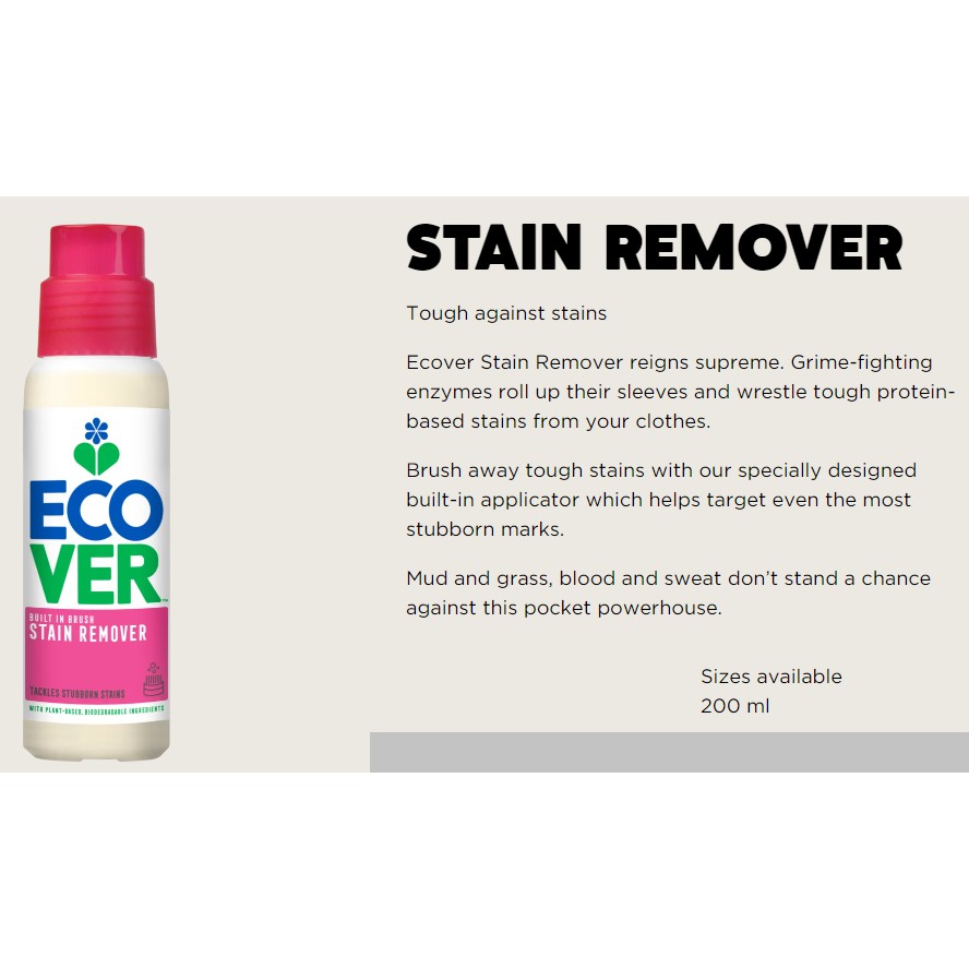 ecover-น้ำยาขจัดคราบผ้าขาว-และผ้าสี-อีคอเวอร์-สเตน-รีมูฟเวอร์-ชุดละ-2-ขวด-ขวดละ-200-มิลลิลิตร-ecover-stain-remover-for