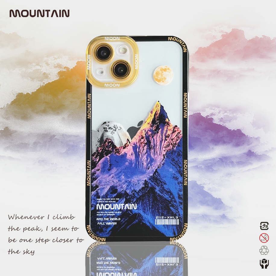 ภาพสินค้าเคสไอโฟน 13 Pro Max Everest Snow Peak TPU เคสนุ่มกันกระแทกสำหรับ iPhone 12 Pro Max X Xs Max XR 7 8 Plus SE 2020 เคสคลุมทั้งหมด iPhone 11 Pro Max จากร้าน wise688.th บน Shopee ภาพที่ 2