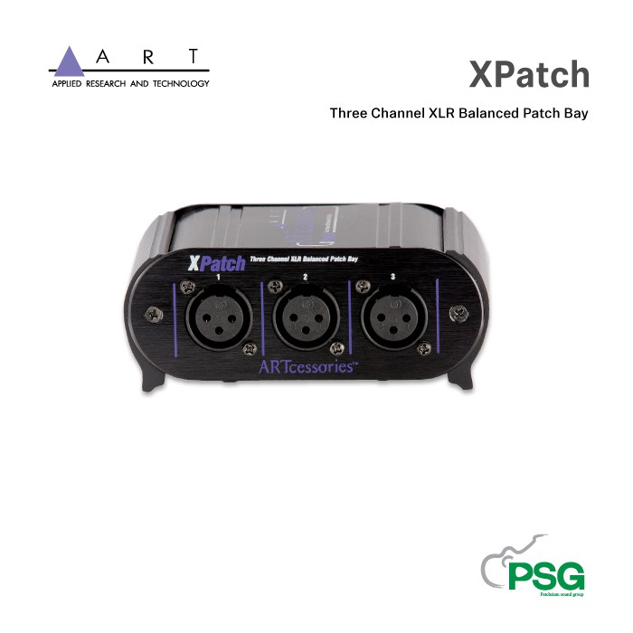 ART: XPatch – Three Channel XLR Balanced Patch Bay | Shopee Thailand