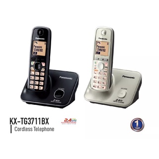 โทรศัพท์ไร้สาย PANASONIC KX-TG3711BX รับประกัน 1 ปี KX-TG3711