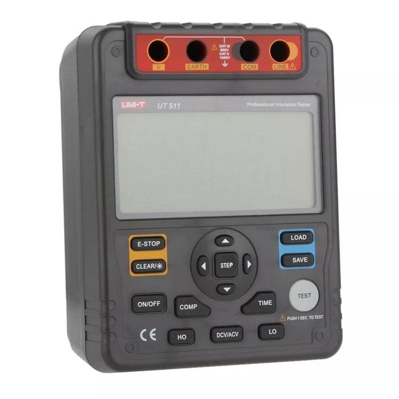 UNI-T UT511 เครื่องวัดความเป็นฉนวน เมกะโอห์ม เครื่องวัดความต้านทาน ของ ...
