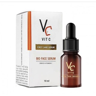 สินค้า Vit C bio face serum เซรั่มวิตามินซี น้องฉัตร 10 ml**ของแท้ พร้อมส่ง