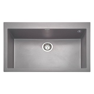 Embedded sink SINK BUILT 1BOWL METRIX KIN100CM CHROMIUM Sink device Kitchen equipment อ่างล้างจานฝัง ซิงค์ฝัง 1หลุม METR