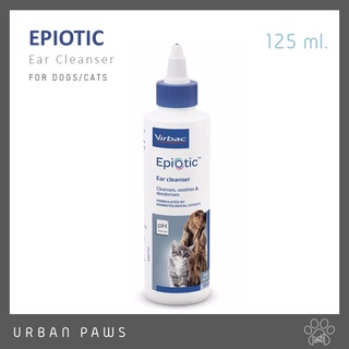 ภาพหน้าปกสินค้าVirbac Epiotic - Ear Cleanser ผลิตภัณฑ์ทำความสะอาดช่องหูสูตรไมเซลลาร์ สำหรับสุนัขและแมว ขนาด 125 ml ซึ่งคุณอาจชอบสินค้านี้