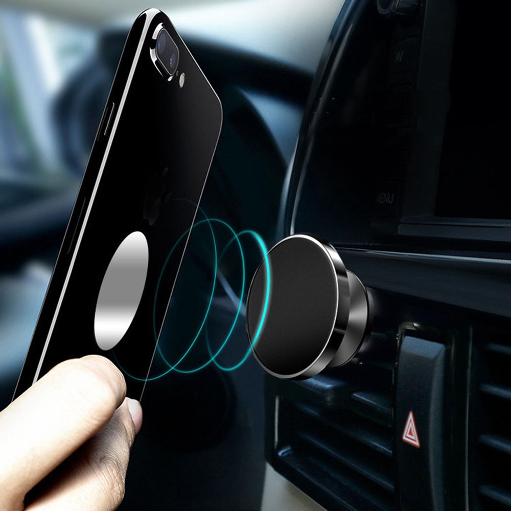 ที่วางโทรศัพท์มือถือ-แบบแม่เหล็ก-หมุนได้-360-องศา-อุปกรณ์เสริมในรถยนต์