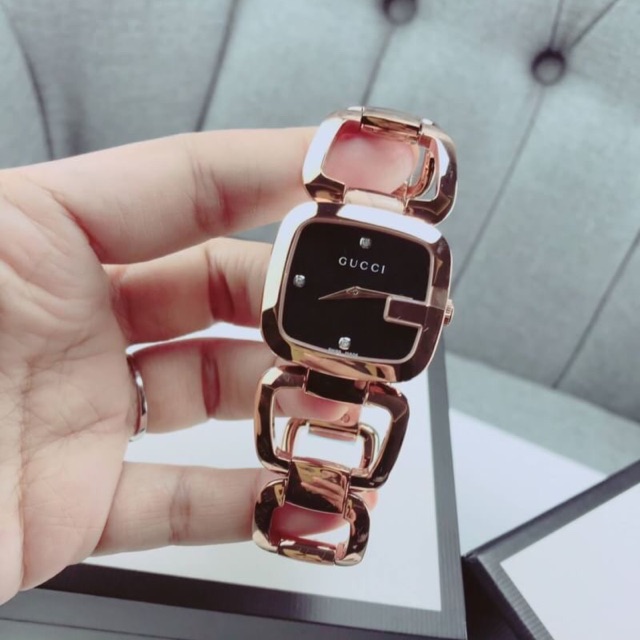 Gucci black shop diamond watch