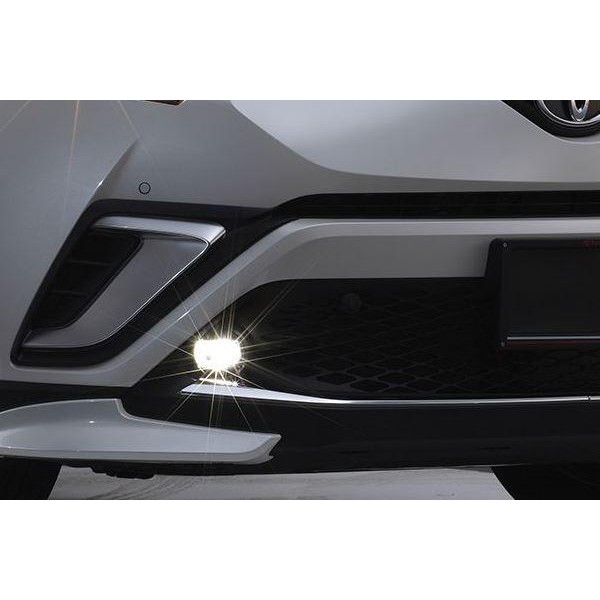 ไฟตัดหมอก-สปอร์ตไลท์-led-ชุดแต่งแท้-โตโยต้า-toyota-c-hr-2018-2019