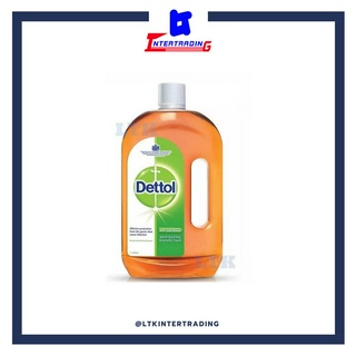 Dettol น้ำยาทำความสะอาด รุ่นมีมงกุฎ ขนาด 1ลิตร (ขวด)