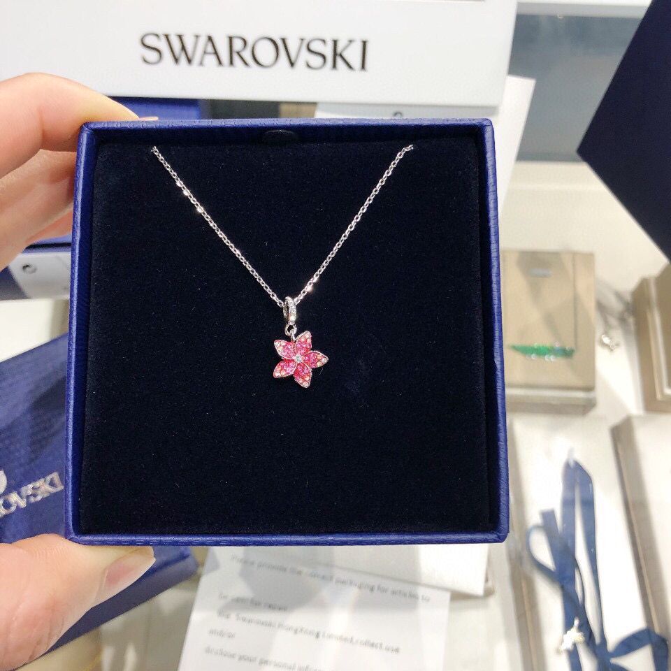 swarovskiแท้-สร้อย-swarovski-ของแท้-ของแท้-100-gold-necklace-แท้-swarovski-classic-tropical-collection-คริสตัล-5519248