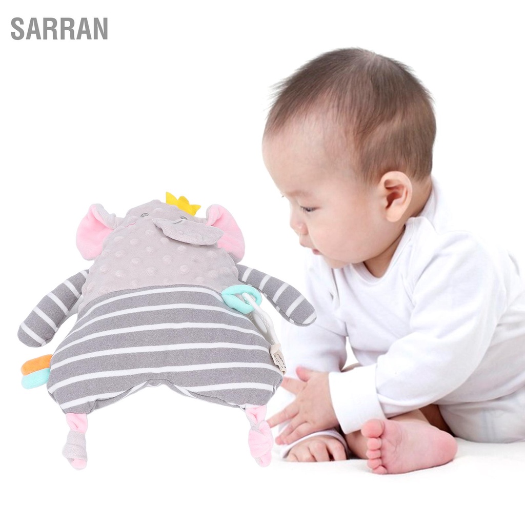 sarran-ผ้าห่มนุ่ม-รูปการ์ตูนช้าง-เพื่อความปลอดภัย-สําหรับเด็กแรกเกิด