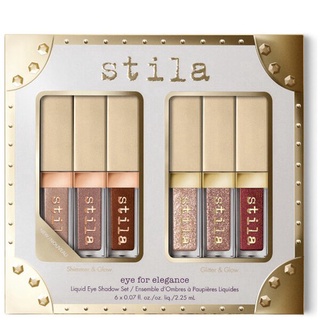 (พร้อมส่ง) อายแชโดว์ เนื้อลิขวิด แบบแท่ง Stila สําหรับแต่งหน้า 6 ชิ้น ต่อชุด