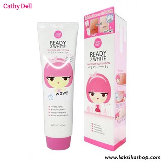 Cathy Doll Ready 2 WHITE One Day Whitener Body Lotion 150ml.